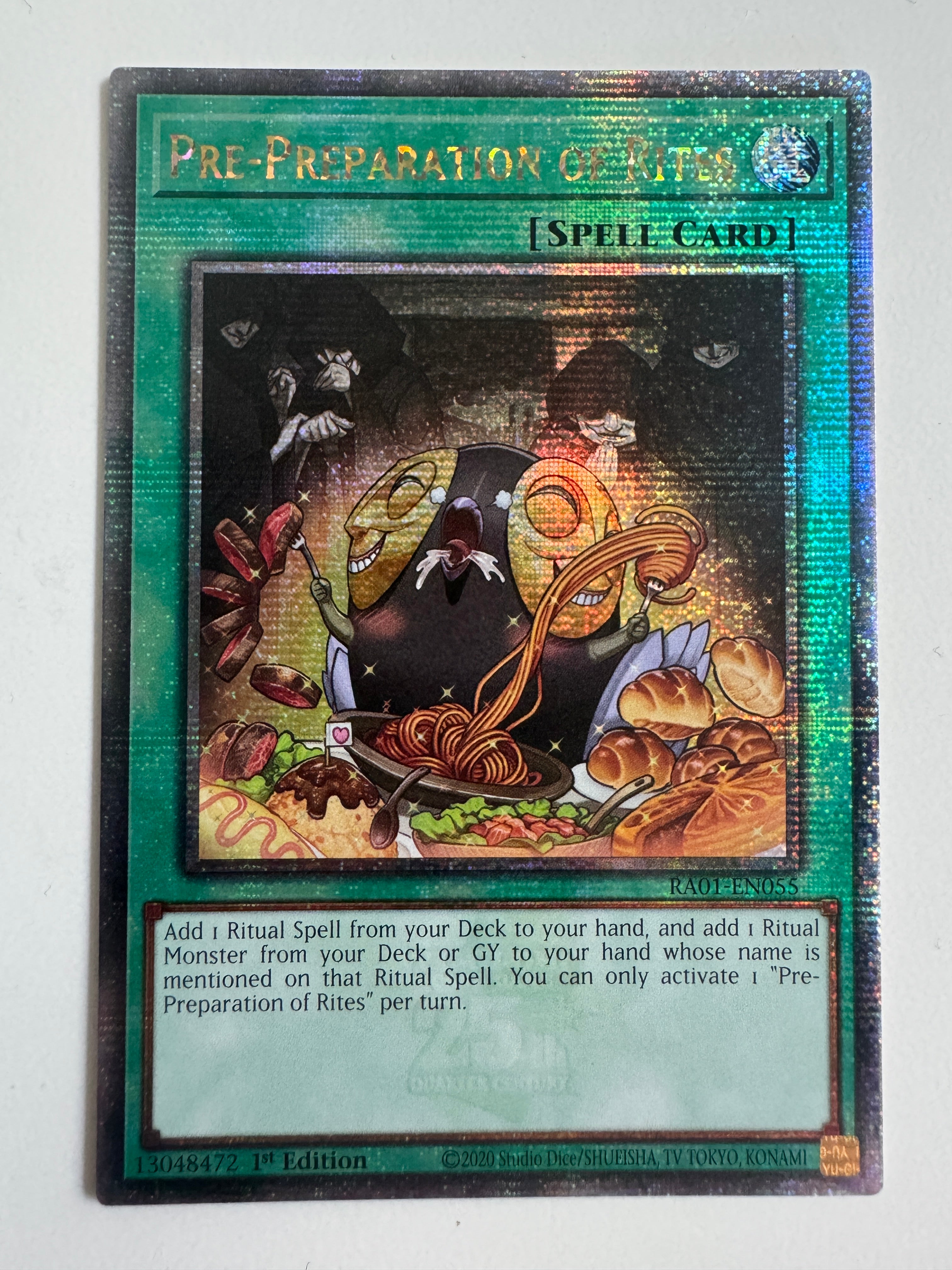 Quarter centry secret Rare - Pre-preparation of rites (American print)